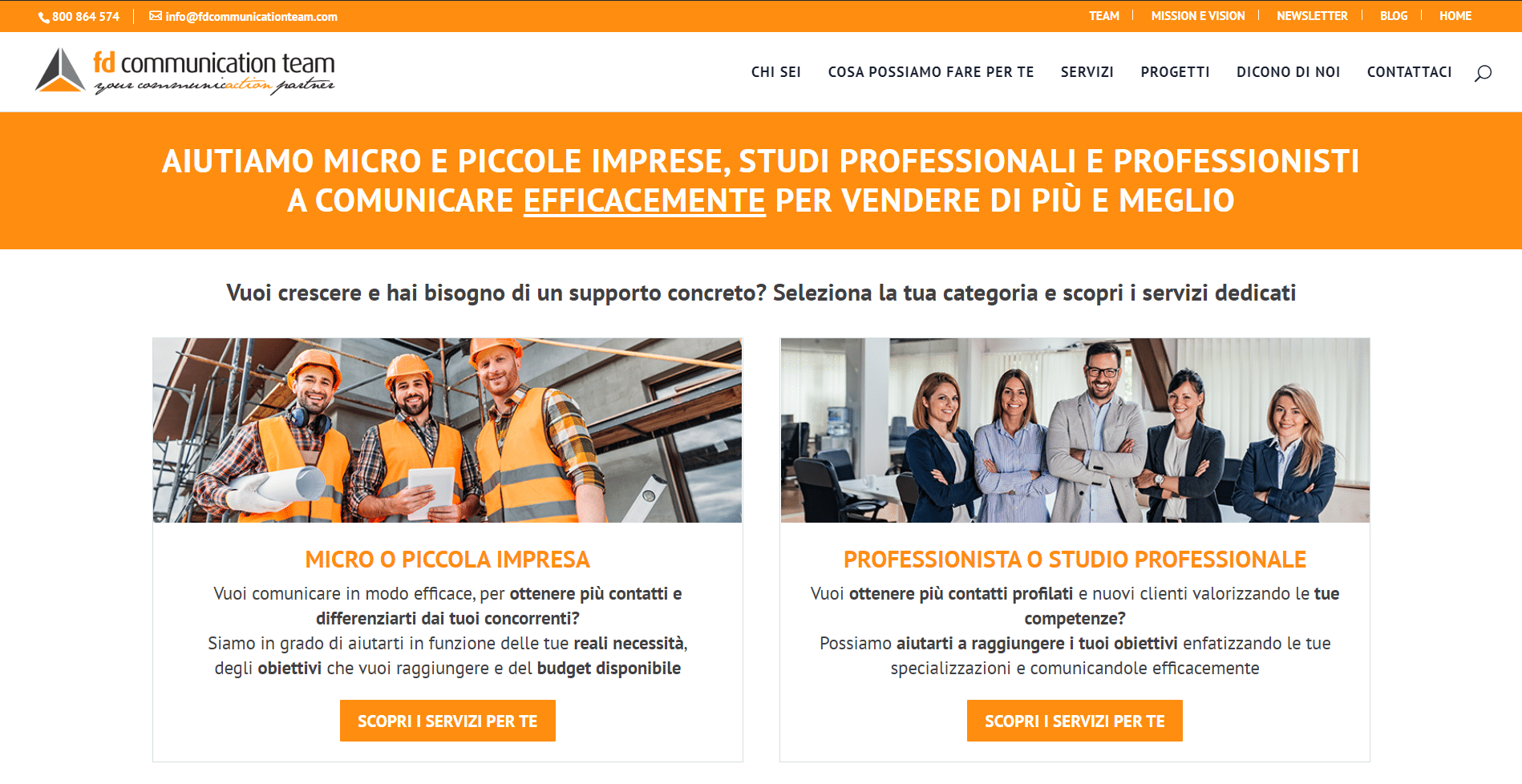 sito web nel 2020